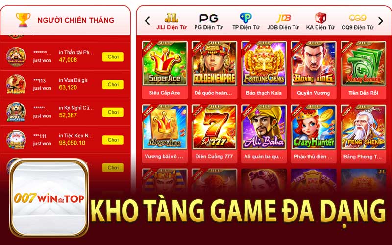 Kho Tàng Game Đa Dạng